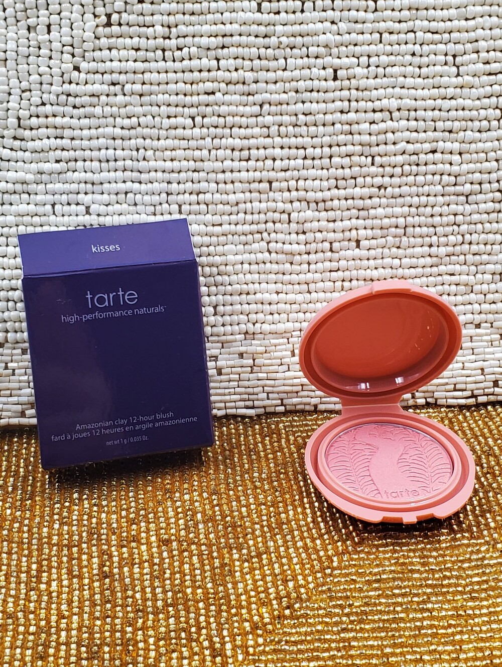 Tarte Amazonian Clay 12-Hour Blush travel/mini size (0.035 oz / 1 g)